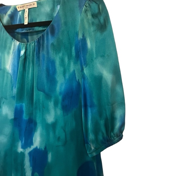 Rebecca Moses 100% Silk Dress Size M - Picture 3 of 8